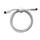 Cablu de Date Universal, Flippy, Incarcare Rapida, Type-C to Type-C Compatibil cu Telefon sau Tableta, Cablu de Incarcare Impletit din Nailon, 1 m, Gr