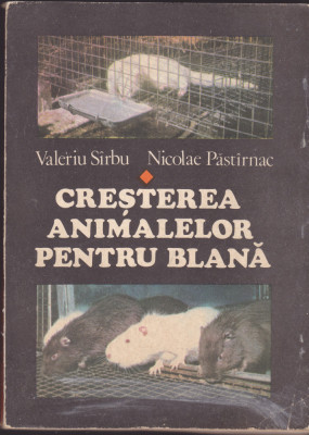 Cresterea animalelor pentru blana-V.Sarbu,N.Pastarnac foto