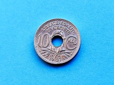 10 Centimes 1937 Franta-AUNC-in realitate arata bine