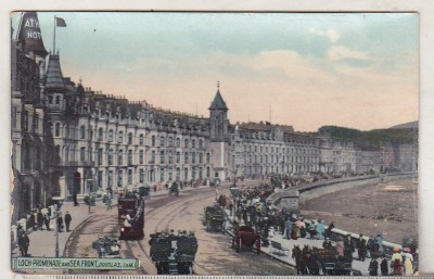 bnk cp Insula Man - Douglas - Loch Promenade and Sea Front - necirculata foto