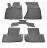 Covorase Cauciuc Premium Stil Tavita Audi Q5 2008-2017, Negru Carbon, Acoperire Integrala