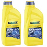 Pachet 2 litri ulei cutie de viteze Ravenol Motogear 80W90 GL5