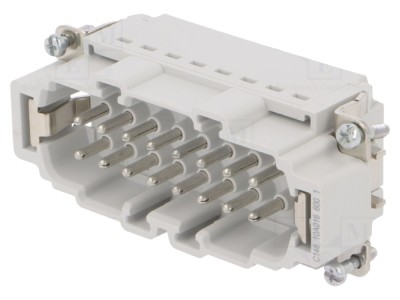 Conector HDC tată 16+PE foto