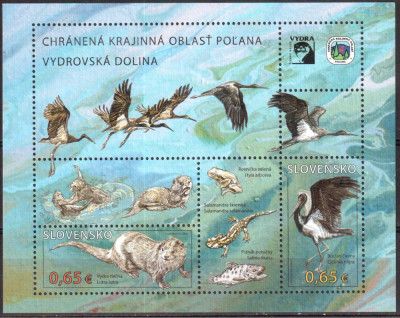 SLOVACIA 2015, Fauna, serie neuzata, MNH foto