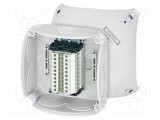 Carcasă cutie conexiuni IP66 gri cu cleme HENSEL ENYCASE&reg;
