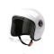 Casca Scuter Moto Atv Open Face Unisex cu Viziera, Alb