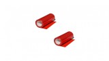 Set 2 folii protectie faruri/stopuri, 30 x 100 cm, rosu