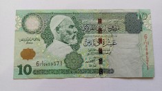 Libia -10 Dinari (2004)ND