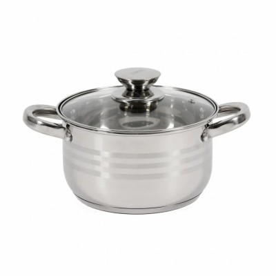 SEMIOALA INOX+CAPAC, 18X10.5 CM, 2.5 L, MYRA, COOKING BY foto