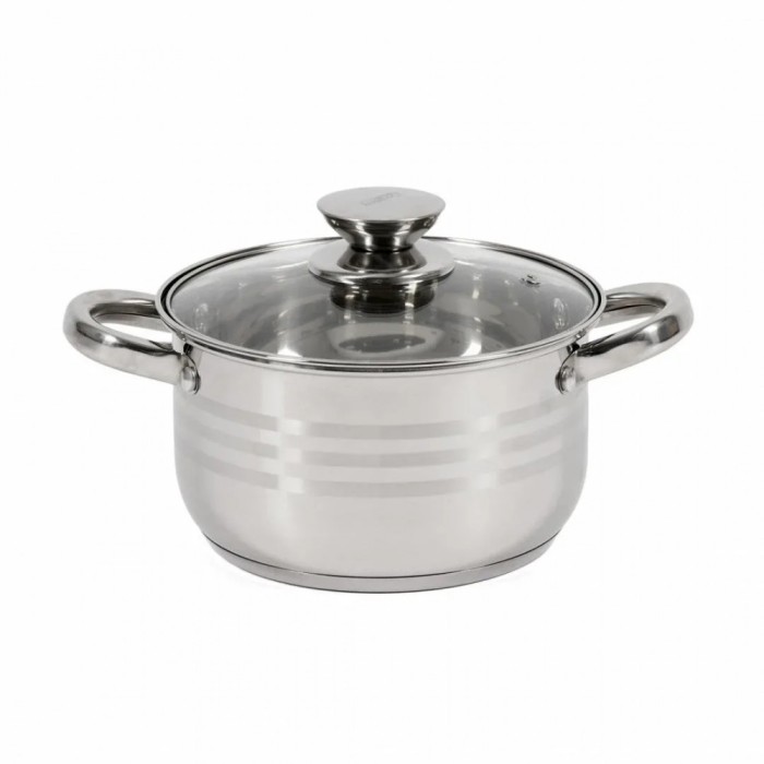 SEMIOALA INOX+CAPAC, 18X10.5 CM, 2.5 L, MYRA, COOKING BY