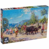 Puzzle Marea Neagră &Icirc;ntoarcerea de la culesul strugurilor - 1000 de piese