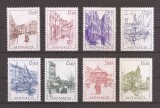 Monaco 1984 - Monaco in trecut - Tablouri de Hubert Clerissi, MNH, Nestampilat