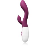 PRETTY LOVE Brighty Violet vibrator cu stimularea clitorisului 20 cm