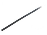 Trese Poliester Negru 3,18mm 50FT