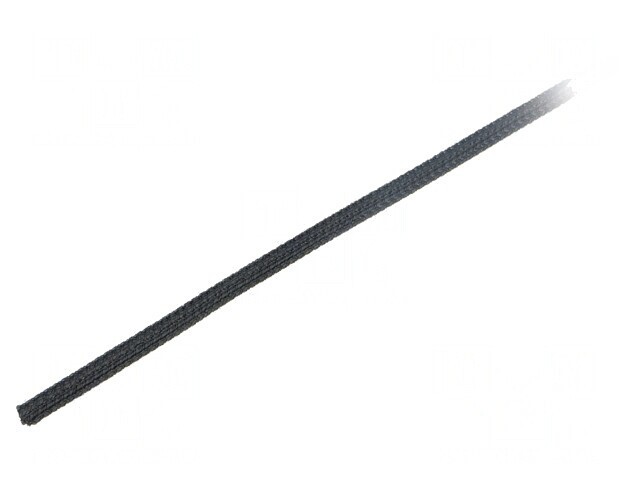 Trese Poliester Negru 3,18mm 50FT