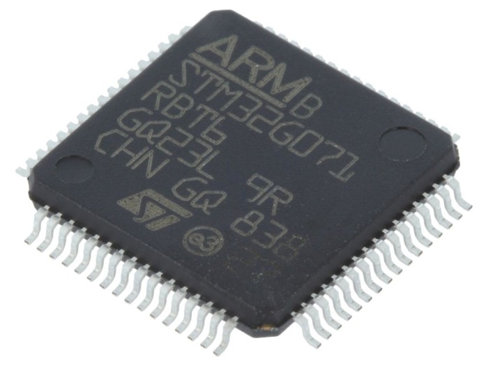 Microcontroler ARM 64MHz LQFP64