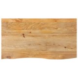 vidaXL Blat de masă contur organic 120x60x2,5 cm, lemn masiv de pin 370456