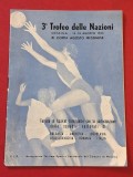 Program Oficial - al 3-lea Trofeu al Națiunilor - Turneu de baschet feminin cu participarea echipei Romaniei 14.-18.08.1963