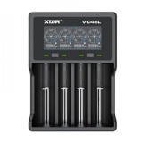Incarcator universal LI-ION NI-MH NI-CD 1-4buc QC3.0 ecran LCD USB XTAR VC4SL