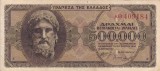 GRECIA 500.000 drahme 1944 VF+!!!