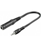 Cablu adaptor STEREO Jack 3.5 mm tata la STEREO Jack 6.35 mm mama
