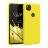 Husa pentru Google Pixel 4a, Silicon, Galben, 52622.165, kwmobile, Carcasa