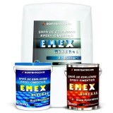 Pachet Sapa Epoxy-Cimentica &ldquo;Emex Mineral&rdquo; - Gri - Bid. 20 Kg - 3 componente