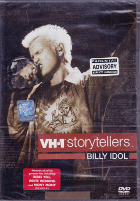 DVD Muzica: Billy Idol - VH-1 Storytellers ( 2002, original, SIGILAT ) foto