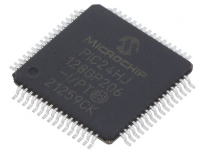 Microcontroler PIC 128kB SMD TQFP64 foto
