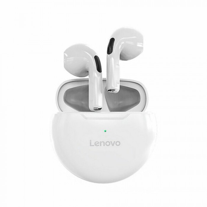 Casti bluetooth tws lenovo ht38, white