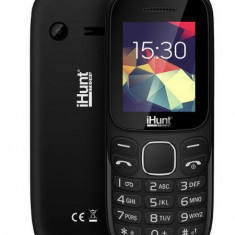 Telefon mobil iHunt i4 2G, 1.8-inch Display, DualSIM, Radio FM, Bluetooth, Lanterna, Baterie 800mAh, Camera (Negru)