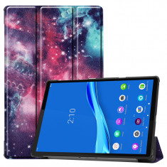 Husa Tableta TPU OEM TB-X606F pentru Lenovo M10 Plus, Galactic Nebula, Multicolor