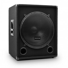 Auna Pro PW-1018-SUB MKII, subwoofer PA pasiv, subwoofer 18 &amp;amp;#039;, 600 W RMS / 1200 W max. foto