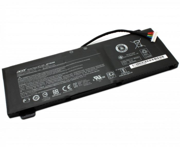 Baterie SH Acer AP18E8M Originala 57.48Wh de pe Acer Nitro7 an715-51 78% health