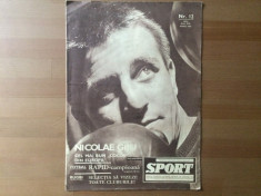 revista sport nr 12 iunie 1967 rapid campioana steaua oina fotbal baschet box foto