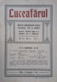 Revista Luceafarul. Anul XI, nr. 4, vol. 1/22 ianuarie 1912