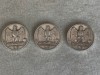Lot 5 lire 1927, 1929 si 1930 ITALIA - Argint, Europa