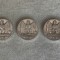 Lot 5 lire 1927, 1929 si 1930 ITALIA - Argint