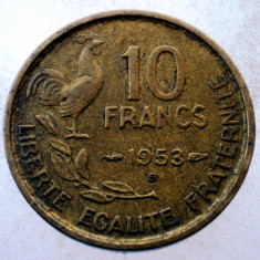 7.833 FRANTA 10 FRANCS FRANCI 1952 B