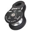 Scripete Alpinism Singing Rock Small Roll Negru, 22kN, Coarda Max 13mm, Rulment Frictiune, Usor si Compact