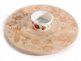 Platou servire aperitive Craciun 30 cm