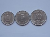 LOT 3 MONEDE DIFERITE CRUZADOS-1988-BRAZILIA