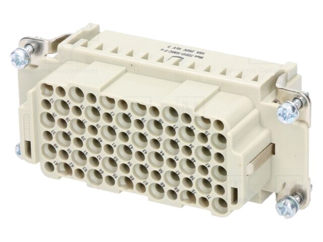 Conector HARTING Han&reg; HMC insert contact mamă 10A 250V 72 pini