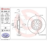 Set disc frana Fiat Tipo Estate (356 357) 03.16-, Tipo Liftback (356 357) 03.16-, Tipo Sedan (356 357) 10.15-, Fata, 284X22mm, ventilat, BREMBO