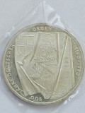 C11 Germania 10 Mark 1990 /Argint .625 , 15.5 g /125th birthday of K&auml;the Kollwitz UNC / din foto