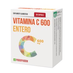 VITAMINA C 600 ENTERO 30CPS