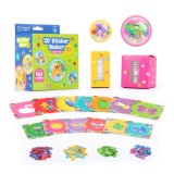 Set rezerve abtibilduri 3D &ndash; Prietenii din gradina