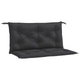 Cumpara ieftin Perne banca de gradina 2buc.,negru, 100x50x7cm, tesatura oxford