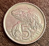 C50 - Moneda foarte veche - Noua Zeelanda - 5 centi - 1967