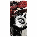 Husa silicon pentru Xiaomi Mi A1, Byroglyphics Woman Drawing